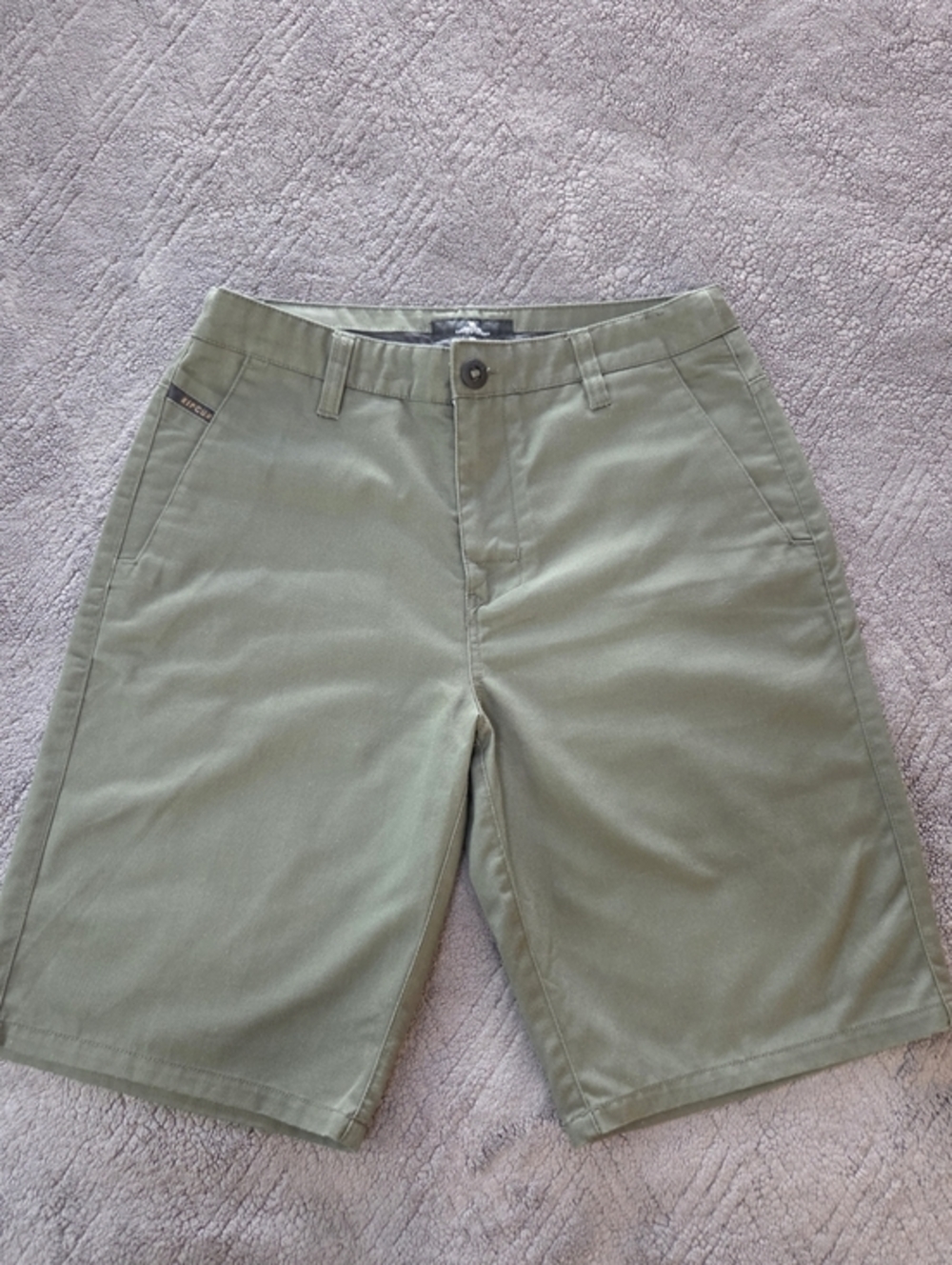 Rip Curl Classic Surf Chino Walkshorts - Olive Green - Size 30
